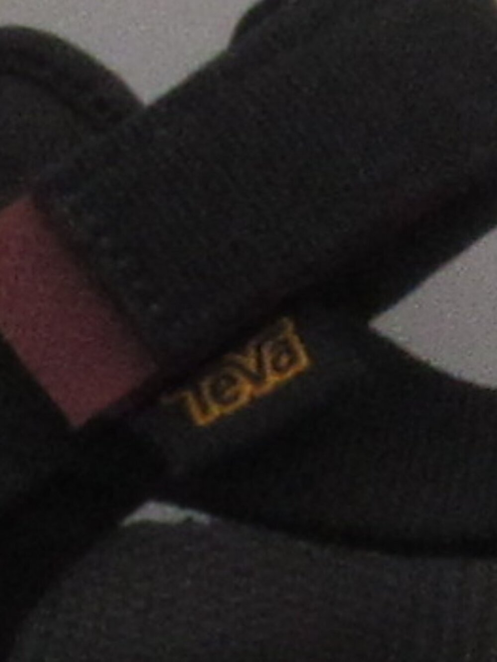 Teva Black & Red Universal Trail Strap Sandals Womens Size 7 1107709 Excel Cond - Picture 6 of 13
